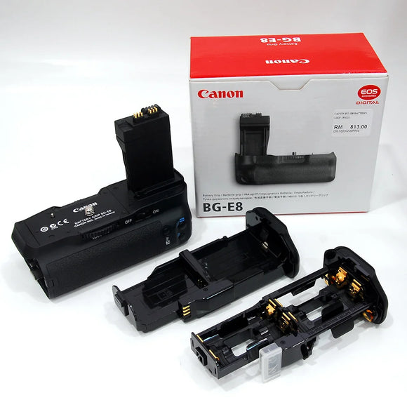 CANON BG-E8 Battery Grip Impugnatura con Scatto Verticale X EOS 550D-600D-650D  NUOVO