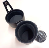 REPORTER ASTUCCI RIGIDI PER OB, 3 MISURE 1 CAD.  21cm H  7 cm Diam  - 17,5 H   7 cm. Diam-  17 Cm H  6,5 Cm Diam NUOVO