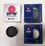 B+W FILTRI  Fotografici  Diametro 39mm    NUOVI