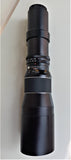 KEPCOR OB. MF. 400mm F.6,3 a  LENTI PRESELEZIONE DIAFRAMMA MANUALE    PASSO T2  ADATTABILE MOLTE REFLEX/MIRRORLESS- ANELLO ADATTATORE ESCLUSO con Piastra attacco Treppiede.