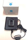 MINOLTA BH-100 BATTERY HOLDER CONTENITORE ALIMENTAZIONE ESTERNA PER 2  BATTERY PACK NP100 NON INCLUSE X MINOLTA DIMAGE 5-DIMAGE7-S302 NUOVO IMBALLO