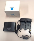 MINOLTA BH-100 BATTERY HOLDER CONTENITORE ALIMENTAZIONE ESTERNA PER 2  BATTERY PACK NP100 NON INCLUSE X MINOLTA DIMAGE 5-DIMAGE7-S302 NUOVO IMBALLO