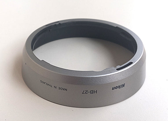 NIKON HB-27  PARALUCE  SILVER X  OB 28-100mm f/3.5-5.6 G-AF NUOVO PRIVO DI SCATOLA