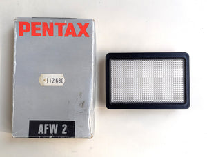 PENTAX AFW2 DIFFUSORE X FLASH AF400T COPERTURA 24mm (24x36) USATO OTTIMO STATO IMBALLO