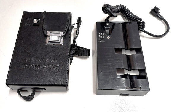 PENTAX TR POWER PACK Mod.65812 X FLASH AF400T- 080C ALIMENTAT ESTERNO X 6 PILE NON INCLUSE - USATO OTTIMO STATO IMB.
