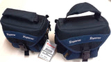 REPORTER MAHO SERIE AUSTRALIA COD. 81611 BORSA FOGRAFICA CORDURA NERO-BLU TRACOLLA-CINTURA+MANICO TRASPORTO : NUOVA