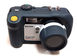 RICOH CAPLIO 500G WIDE FOTOCAMERA DIGITALE COMPATTA CON PROTEZIONE DA PIOGGIA ED INTEMPERIE NON SUBACQUEA OTTIMO STATO BATTERIA ACCESSORI STAND IMBALLO