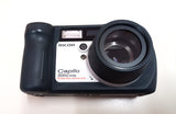 RICOH CAPLIO 500G WIDE FOTOCAMERA DIGITALE COMPATTA CON PROTEZIONE DA PIOGGIA ED INTEMPERIE NON SUBACQUEA OTTIMO STATO BATTERIA ACCESSORI STAND IMBALLO