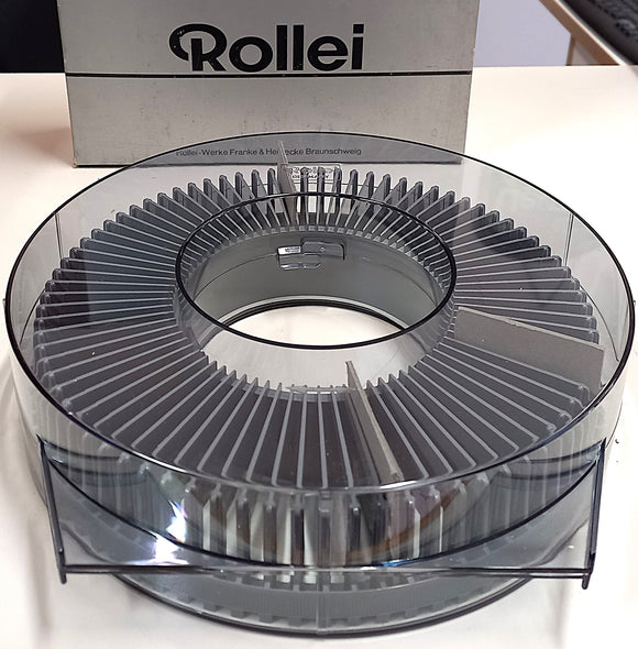 ROLLEI CARICATORE CIRCOLARE DIAPO  80 X ROLLEI P 37 NUOVO