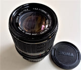 SIGMA OB. MF.135mm F. 3,5 UNIVERSALE COMPATIBILE X OLYMPUS OM USATO OTTIMO STATO