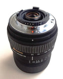 SIGMA DC OB. AF MOTORIZZATO SOLO per APS-C 55-200mm F. 4-5,6 X NIKON AF-D USATO OTTIMO STATO MESSA FUOCO Min.1,1 Mt. PARALUCE IMBALLO NO FULL FRAME