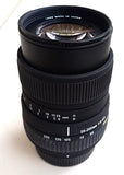 SIGMA DC OB. AF MOTORIZZATO SOLO per APS-C 55-200mm F. 4-5,6 X NIKON AF-D USATO OTTIMO STATO MESSA FUOCO Min.1,1 Mt. PARALUCE IMBALLO NO FULL FRAME