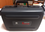 MINOLTA MOVIE VCS-500 VALIGIA TRASPORTO ROBUSTA PLASTICA X VIDEOCAMERA VOLENDO ANCHE PER ALTRI UTILIZZI  NUOVA IMBALLO MANIGLIA  TRASPORTO SERRATURA CON CHIAVE