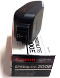 CANON SPEEDLITE FLASH 200 E TTL PER FOTOCAMERE EOS ANALOGICHE NUOVO CANON ITAL,IA ASTUCCIO DIFFUSORE