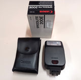 CANON SPEEDLITE FLASH 200 E TTL PER FOTOCAMERE EOS ANALOGICHE NUOVO CANON ITAL,IA ASTUCCIO DIFFUSORE