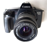 CANON EOS 650 REFLEX ANALOGICA AUTOFOCUS MOTORIZZATA TTL AF PROGRAM AUTO MANUAL  FLASH NON INTEGRATO USATO KIT OB, EF 38-76 F.4,5-5,6 OTTIMO STATO
