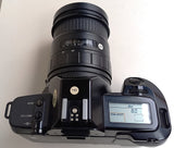 CANON EOS 650 REFLEX ANALOGICA AUTOFOCUS MOTORIZZATA TTL AF PROGRAM AUTO MANUAL FLASH NON INTEGRATO USATO KIT OB, SIGMA AF 28-70mm F.2,8 OTTIMO STATO