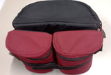 CULLMANN 93010 MOD. SUPERTRAMP 2 BORSA CORREDO FOTO MARSUPIO+TRACOLLA : REFLEX + 2 OB. PICCOLI +2 TASCHE AGGIUNTIVE ROSSE PER OTTICHE FLAS O ALTRI CORPI CORDURA
