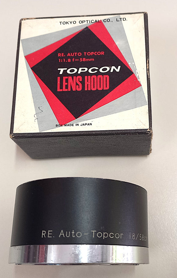 TOPCON RE -AUTO TOPCOR F.1,8 58mm PARALUCE ORIGINALE BAIONETTA USATO OTTIMO STATO IMBALLO