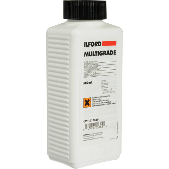 ILFORD MULTIGRADE Conf. Litri 1 Liquido Concentrato RIVELATORE x CARTA B.N.