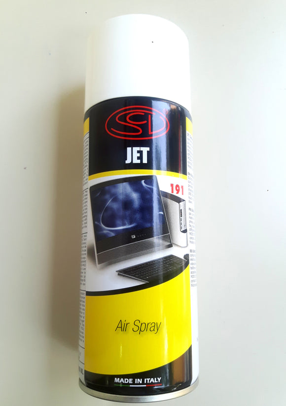 Siliconi Commerciale S.P.A. JET 191 Air Spray Professional Bombola Aria 400 ML CFC-FREE