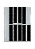 SVAR FOGLI PORTANEGATIVI 135-120 - PORTADIAPO 5X5 - 6X6-7-9  - CONFEZIONE 10 FOGLI  FOTEX CLEAR ed OPALINE GLASS