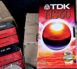 TDK HS60 SUPER S.GRADE NASTRI VIDEO VERGINI VHS