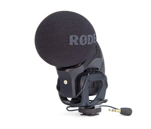 RODE SVM PRO  VIDEO MIC STEREO PRO Microfono Alta Qualità x camcorder, camere DSLR e registratori audio portatili