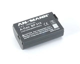 ANSMANN DIGITAL ART.5022853 Batteria Ricaricabile LI ION Compatibile CANON BP-315