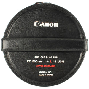 CANON LENS CAP E 163 Coperchio Anteriore X OB. CANON EF 500mm F.4 L IS USM