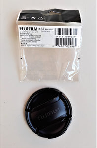 FUJIFILM FRONT LENS CAP FLCP-67 COPERCHIO ANTERIORE OTTICA 67mm FUJIFILM X NUOVO
