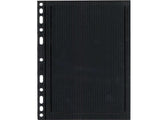 SVAR FOGLI PORTAFOTO/NEGATIVI  SERIE HARMONY  17X23 MULTIFORI X FORMATO QUADERNO  FOTEX NERO  10 fogli