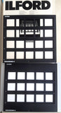 ILFORD DIA PRINTER CIBACHROME A Stampatore a Contatto x Diapo 5x5 con telaio e Bordo nero 2 maschere da 15 o 20 diapo NUOVO