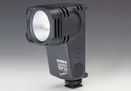 KAISER 93302 camlight TOP 20 Illuminatore VIDEO 20W Utilizz.C/Accum. Camcorder 6 Volt SONY-JVC-PANASONIC