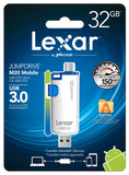 LEXAR JUMPDRIVE M20 Mobile USB 3.0 32GB. Trasferisce file tra dispositivi mobili senza connessione via cavo o Wi-Fi