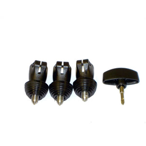 MANFROTTO  441SPK  KIT 3 PUNTALI x  TREPPIEDI MANFROTTO da oostituire al gommino Standard