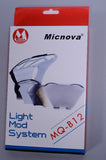 MICNOVA MQ-B12 Diffusore Universale X Flash Amatoriali a slitta x utilizzo luce riflessa.