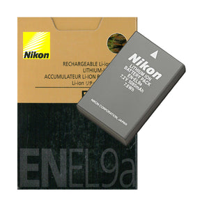 NIKON EN-EL9A  BATTERIA LI ION PER DIGITALI 7,2 V 1080 mah NITAL