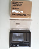 NIKON E SCHERMO MESSA a FUOCO RETICOLATO X NIKON F 90 - F90S - F90D NUOVO