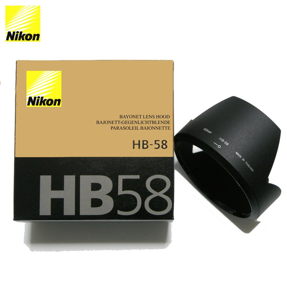 NIKON HB-58 PARALUCE Originale x Ob. Nikon AF-S DX NIKKOR 18-300mm F/3.5-5.6G VR NUOVO NITAL