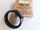 NIKON HN-26 Paraluce Metallico 73mm x adattarsi al filtro Polarizzatore Nikon da 62 mm sù focali dal 35mm al 200mm USATO c/nuovo con Imballo