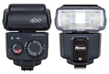 NISSIN i 600 Digital Flash Elettronico TTL AF NG 60 1SO100 Parab.Tele200mm Gar.Rinowa