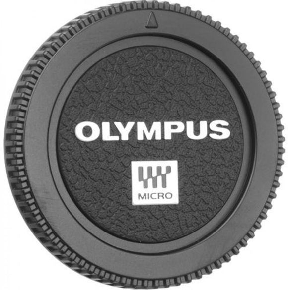 OLYMPUS BC-2 Tappo Corpo  Olympus Micro Quattro Terzi, Nero NUOVO