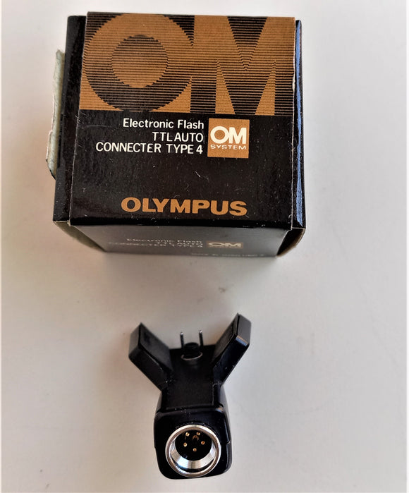 OLYMPUS OM CONNETTORE TIP 4 TTL FLASH  NUOVO