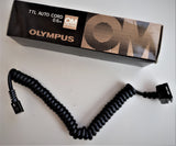 OLYMPUS OM TTL SHOE 2 ONLY CAVO TTL FLASH USATO OTTIMO STATO