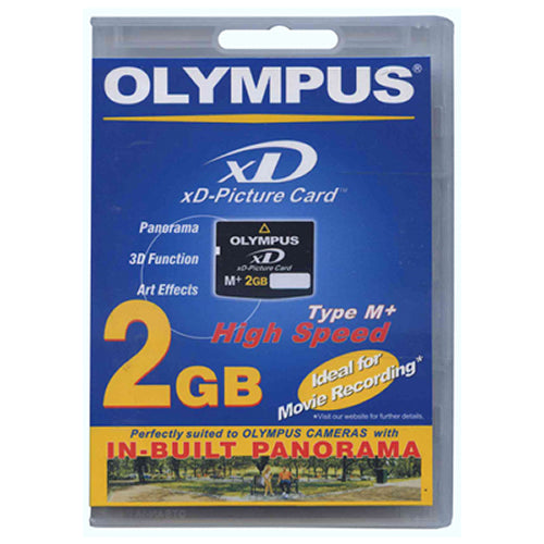 OLYMPUS XD2GMP  SCHEDA MEMORIA XD 2GB. M+M- Olympus Fuji Fujifilm Digitali