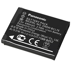 PANASONIC DMW-BCL7 E BATTERIA RICARICABILE LI ION  ORIGINALE PANASONIC 3,6V 690 Mah 2,5 Wh x SZ9, SZ3, XS1, FS50, F5