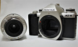 PENTAX MZ-M REFLEX ANALOGICA MANUALFOCUS +OB. 28-80 3,5-5,6 MACRO USATO OTTIMO STATO