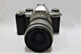 PENTAX MZ-M REFLEX ANALOGICA MANUALFOCUS +OB. 28-80 3,5-5,6 MACRO USATO OTTIMO STATO