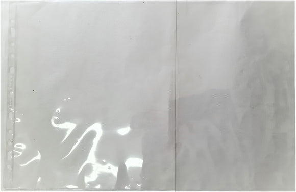 SVAR 14240204 FOGLI PORTAFOTO PHOTOLUX FOTEX CLEAR 45X30 Orizzontali con Fori sul lato corto  Contiene 2 FOTO Cad.  Quantità 15 Fogli